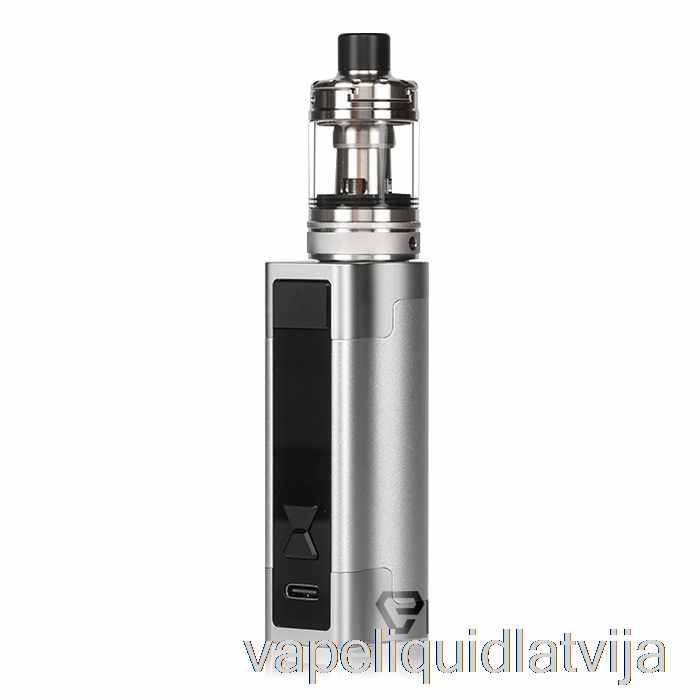 Aspire Zelos 3 80w Starter Kit Metalic Silver Vape Liquid